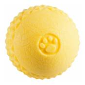 Vadigran - Jouet chien tpr balle yellow vanilla 6,4cm