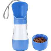 Bleu)1 pièce Bouteille d'eau portable d'extérieur pour chien, tasse de sortie pour chien, mangeoire pour animaux de compagnie, fontaine d'eau - blue