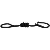 Doogy Classic - Laisse lasso corde basic noire Taille