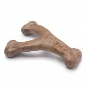 Benebone Puppy Wishbone Dog Chew Toy, Real Bacon, Small