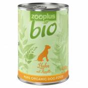Boîtes zooplus bio 6 x 400 g pour chien : 10 % de