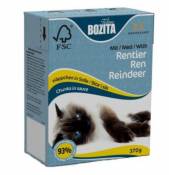Bozita - Emincés en sauce pour chat 16 x 370g - Renne