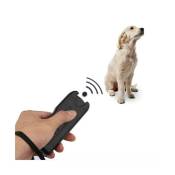 Chiens à ultrasons, dispositif anti-aboiement portable 3 en 1 pour chiens, répulsif pour chien, contrôleur d'aboiement led extérieur, dispositif