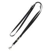 Ecco Sport Hunter L200 l1,5cm Laisse réglable noir pour chien - Laisse en nylon pour Chien