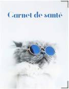 Porte documents spécial animaux - chat lunettes de star - Fabriqué en France