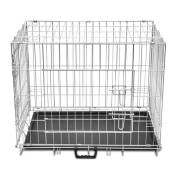 Cage en métal pliable pour chien acier galvanisé