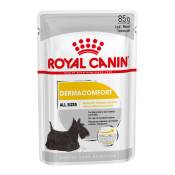 Royal Canin Mini Dermacomfort pour chien - en complément : sachets Dermacomfort 24 x 85 g