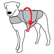ThunderShirt Manteau anti-stress pour chiens XL Gris