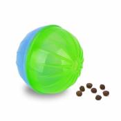 10196 Jouet intelligent pour animaux bally avec ouverture pour les croquettes Couleur: Vert
