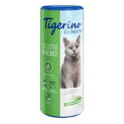 2x700g Désodorisant pour litière Tigerino, parfum printanier - pour chat