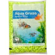 Animallparadise - Gravier Neon jaune 1 kg pour aquarium. Jaune