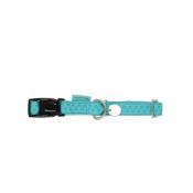 Collier reg mcleather 10mm turquoise