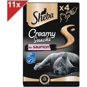 SHEBA Creamy Snacks 44 sticks au saumon friandise crémeuse
