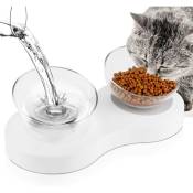 Cat Bowl With Removable Support 0-20 ° Adjustable Tilted Non-slip Food Bowl For Cats And Small Dogs
