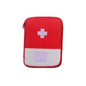 Fortuneville - Mini sac à médicaments Portable mignon, Kit de premiers soins, Kits d'urgence médicale, organisateur, sac de rangement de pilules de