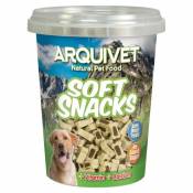 Soft Snacks Petits Os Duo Agneau et Riz 100 gr Arquivet