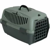 Cage GULLIVER 1, en plastique recyclé, transport pour chien max 6 kg. - animallparadise - Vert