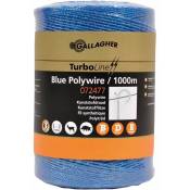 Corde bleue 200 mètres: Fil Turboline bleu Gallagher
