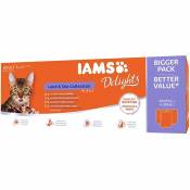 Delights Land/Sea Collection In Jelly Croquette pour Chat Adulte 4,08 kg - Iams