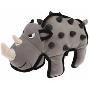 Ferribiella - Jouet pour chien rhinocéros avec embouts en caoutchouc