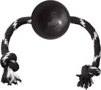 Jouet Chien – KONG® Xtrem Balle Et Corde Noir – Taille L