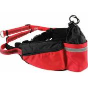 Zolux - Ceinture canicross jogging Moov Rouge - Rouge