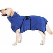 Fei Yu - Peignoir pour chien super absorbant (xl : 75 cm )