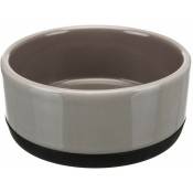 Gamelle, en céramique avec anneau caoutchouc 0,4 L/ø