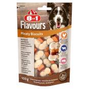 6x100g 8in1 Flavour Biscuits à la viande, poulet - Friandises pour chien