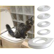 Cat Toilet Training Kit, Pet Toilet Training System, Puppy Litter Tray Mat Trimec