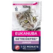 Eukanuba Kitten Grain Free riche en saumon pour chaton - 10 kg