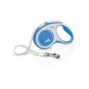 Flexi - Laisse New Comfort s Tape 5 m blue CF10T5-251-BL-20 - Bleu