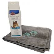 Shampoing démêlant, pour chien a poils longs, 250 ML avec une serviette en microfibre - animallparadise 20