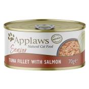 Applaws Senior 6 x 70 g pour chat - thon, saumon