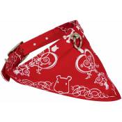 Doogy Fashion - Collier chien tissu rouge Doogy Gamme