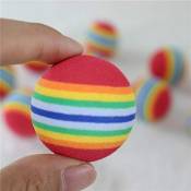 Pet Ball Toy Colorful EVA Safety Toys for Dog Cat Play