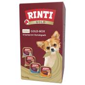 RINTI Gold Mini 6 x 100 g pour chien - lot mixte : 4 variétés (8 x 100 g)
