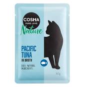 12x50g Cosma Nature thon du Pacifique - Pâtée pour chat