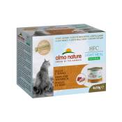 4x50g Natural Light poulet, thon Almo Nature HFC -