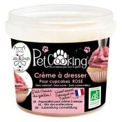 Crème rose pour cupcakes chien et chat 150 g