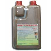 Happy Horse - Happy Vitamin Plus mélange liquide de vitamines et d'oligo-éléments sous forme soluble, adapté à l'enrichissement des rations