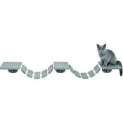 Trixie - chelle d'escalade murale pour chats 150x30 cm Taupe n/a