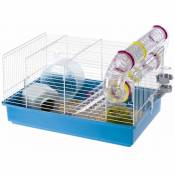 Ferplast - Cage pour hamsters Paula Bleu 46x29,5x24,5