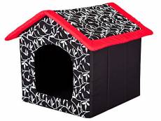 Hobbydog R3 BUDCZD5 Doghouse R3 52 x 46 cm Red Roof,