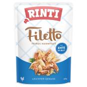 Lot RINTI Filetto en gelée 48 x 100 g pour chien -