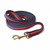 YH HY Soft Webbing Leadropes One Size Navy/Red