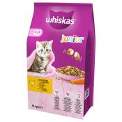 14 kg Whiskas Junior pour chaton - Croquettes poulet