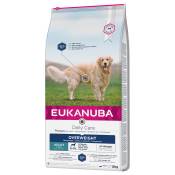 2x12kg Eukanuba Breed et Daily Care Overweight Adult