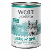6x400g Arctic Spirit renne 0% céréales Wolf of Wilderness