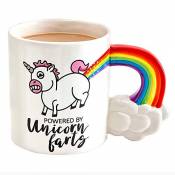 BigMouth Inc The Unicorn Farts Tasse à café